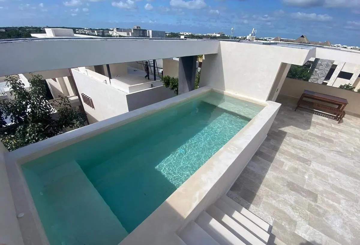 Unique Ph 3 Rooms Sunset Terrace In Az Premium Tulum Apartment